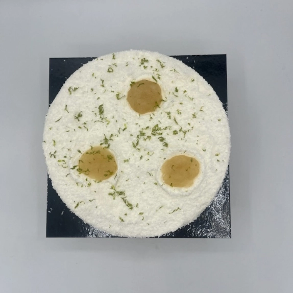 ENTREMET COCO EXOTIQUE CITRON VERT 6/8 PERSONNES