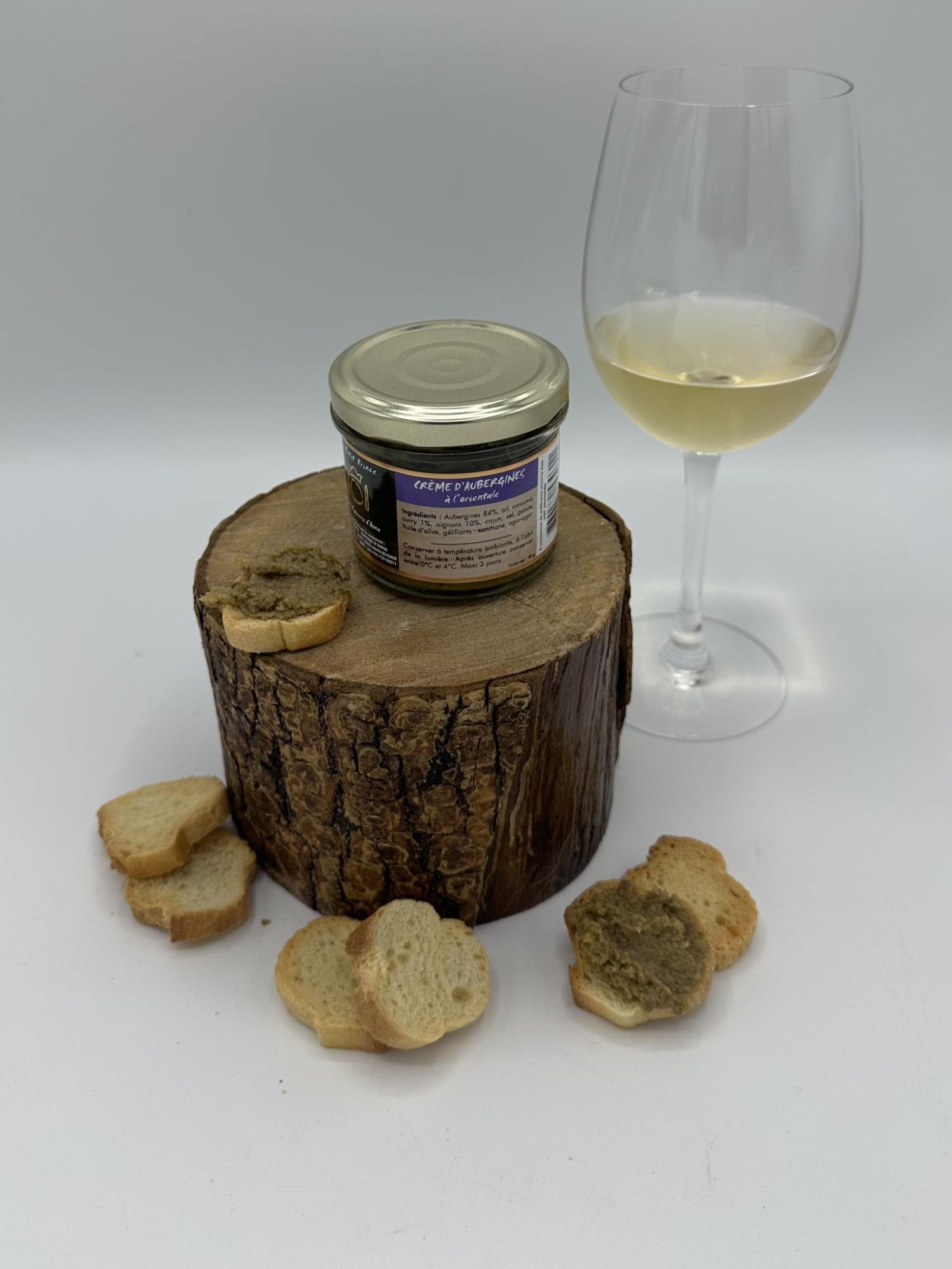 CREME D'AUBERGINE A L'ORIENTALE