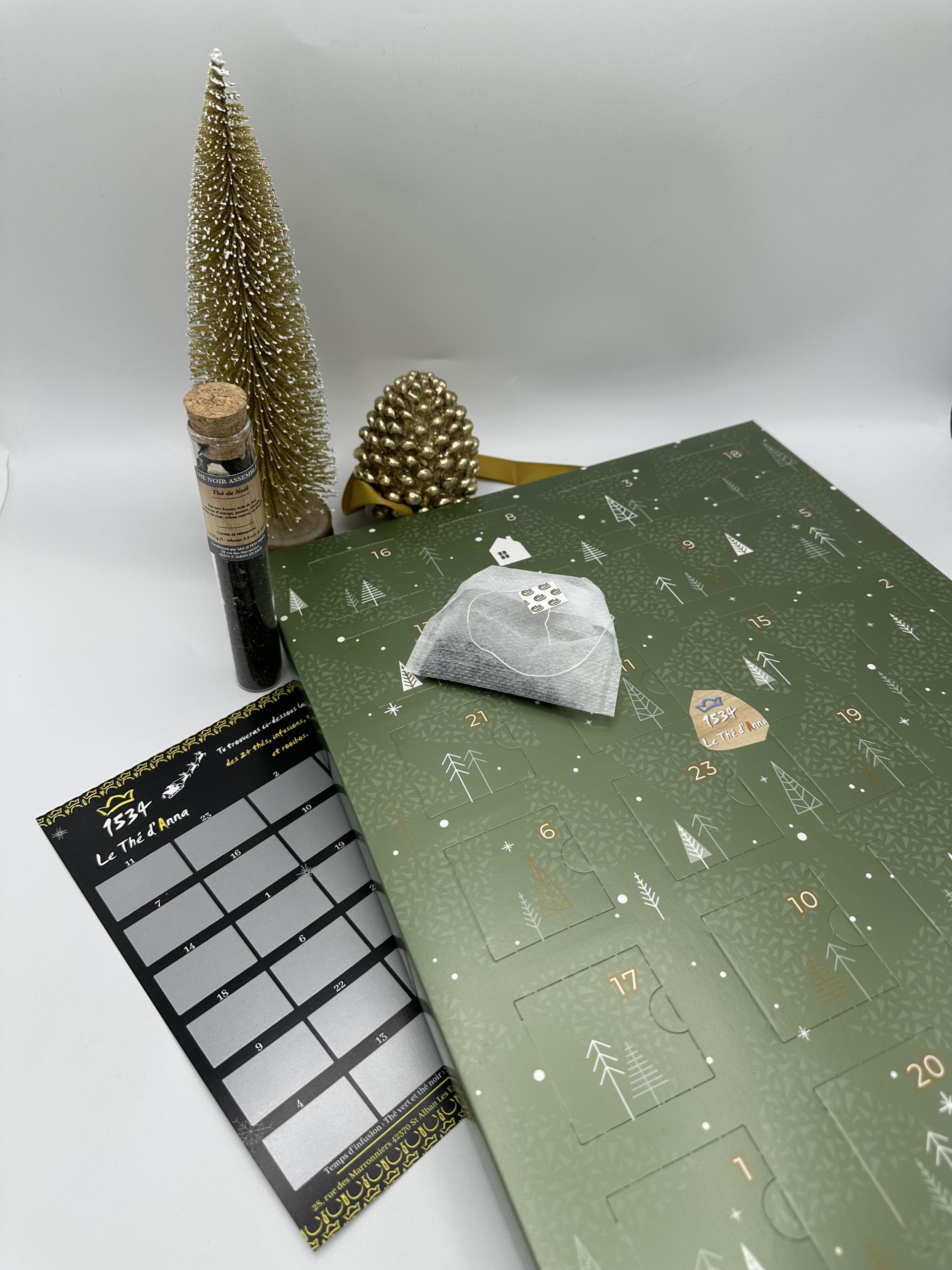 Calendrier de l'avent le thé d'Anna